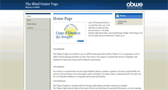 Desktop Screenshot of blindcentertogo.abwe.org